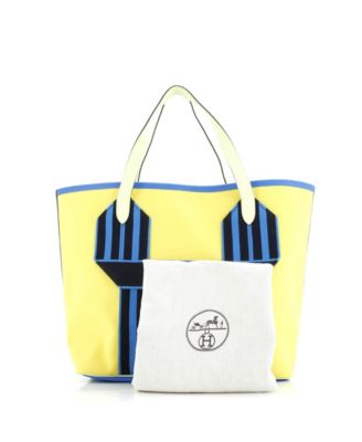 Pursangle Tote Canvas with Leather