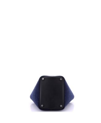 PM Picotin Lock Bag Felt with Leather