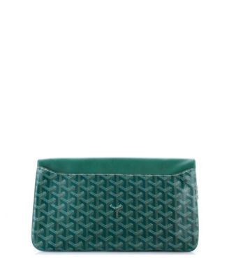   Saint Marie Clutch Coated Canvas