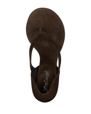 Women's Rhian Suede Thong Pumps