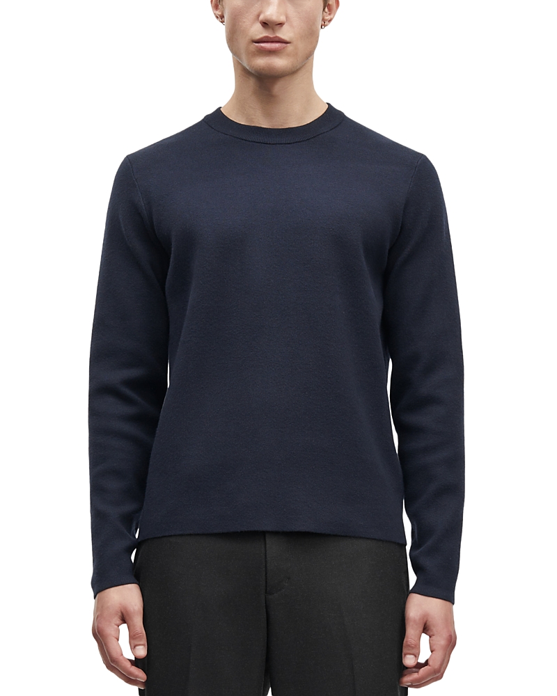 Samsoe & Samsoe Samse Samse Gunan Crewneck Sweater In Blue