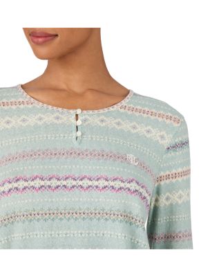 Long Sleeve Crewneck Jogger Pants Pajama Set