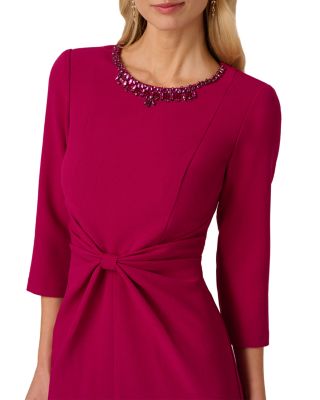 Embellished Sheath Dress
