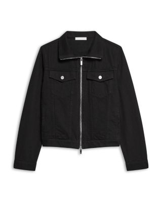 Funnel Neck Trucker Jacket 