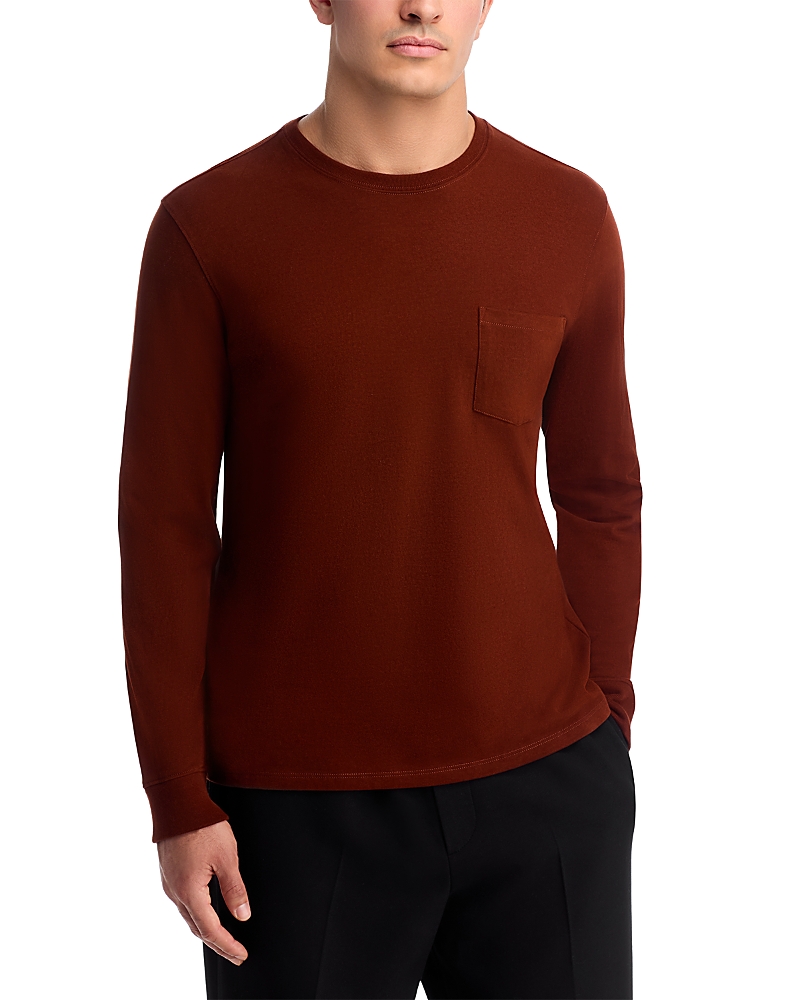 Vince Long Sleeve Crewneck Pocket Tee