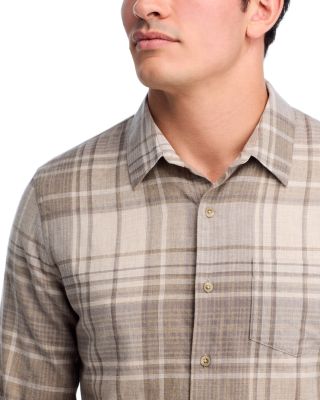 Chilton Plaid French Placket Shirt