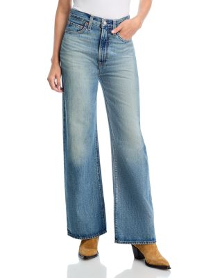 High Rise Wide Leg Jeans in Tint Story