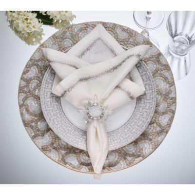 Lune Beaded Placemat