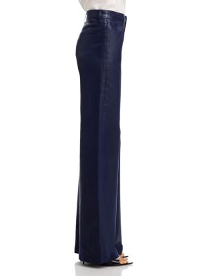 Clayton High Rise Wide Leg Jeans in Deep Midnight