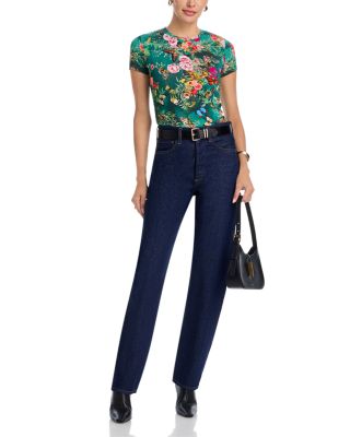 Ressi Charonda Butterfly Floral Tee