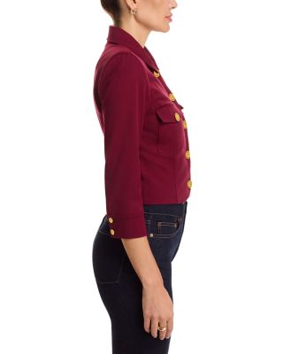 Kumi Button Front Crop Jacket