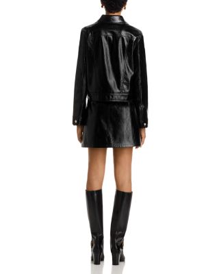 Diane Faux Leather Skirt