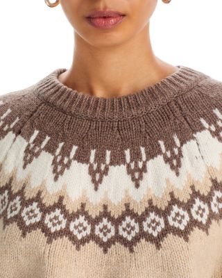 Beth Wool Fair Isle Sweater