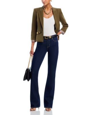 Selma Mid Rise Flare Jeans in Maverick