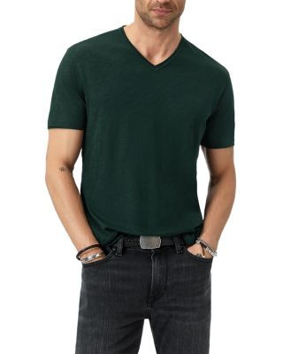 Miles V Neck Slub Tee