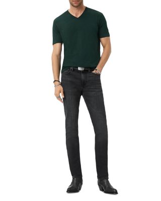 Miles V Neck Slub Tee