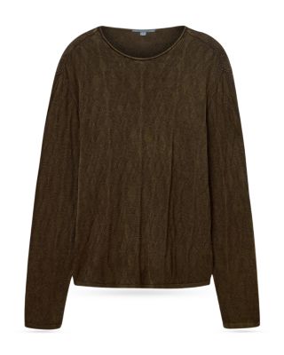 Brycen Broken Argyle Texture Sweater