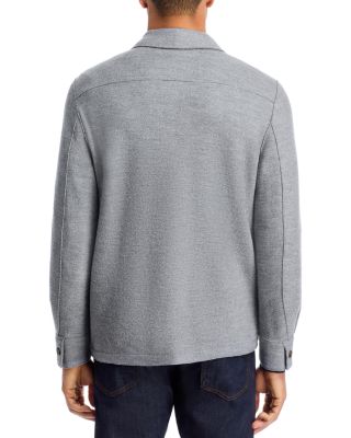 Boiled Wool Overshirt