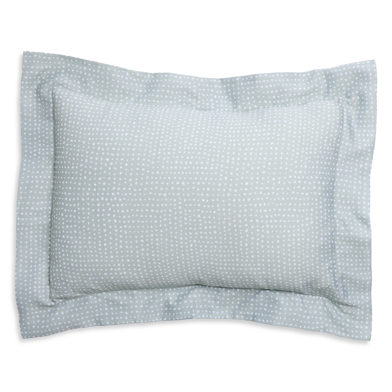 Schlossberg Erin Sateen Sham, Boudoir In Gray