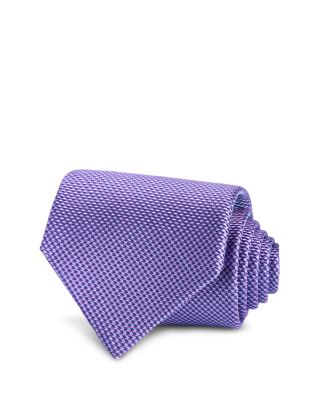 Micro Geo Pattern Silk Classic Tie