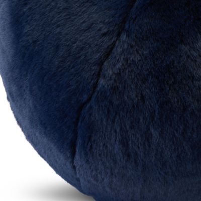 Big Rabbit Faux Fur Ball Pillow - Exclusive