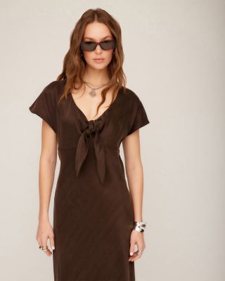 Emmeline Tie Front Dress