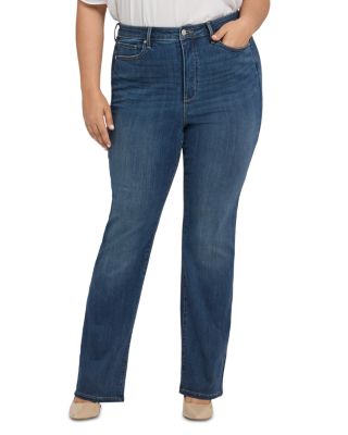 Barbara High Rise Flare Leg Jeans in Serendipity