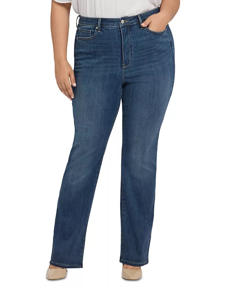 Nydj Plus Barbara High Rise Flare Leg Jeans in Serendipity