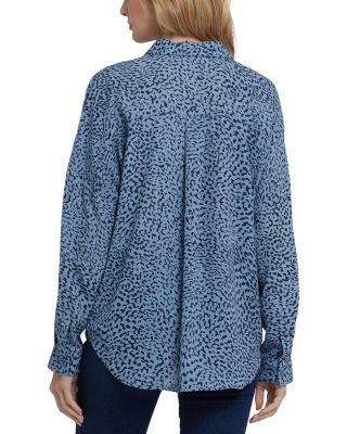 Becky Dot Print Blouse