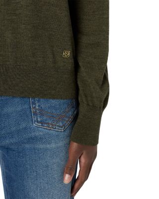 Emeline Merino Wool Polo Sweater
