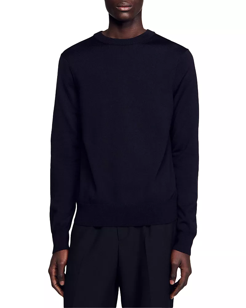 Sandro Merino Wool Sweater