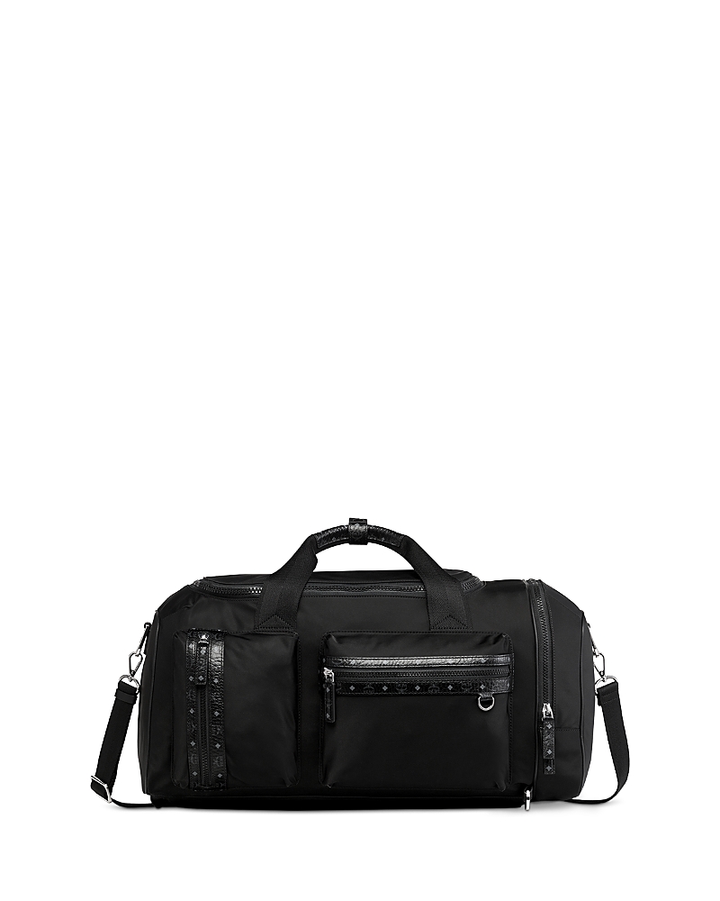 Mcm Ottomar Weekender Backpack In Black