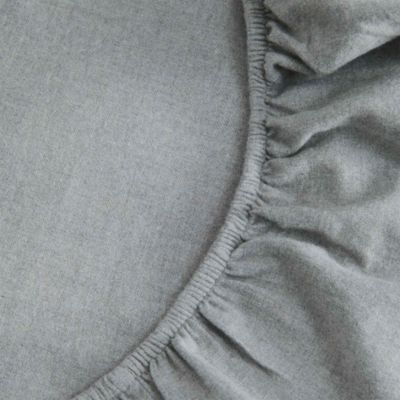 Flannel Marl Solid Sheet Set, Queen