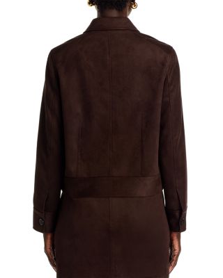 The Naira Faux Suede Jacket