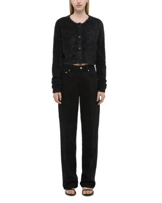 Cropped Cardigan Sweater