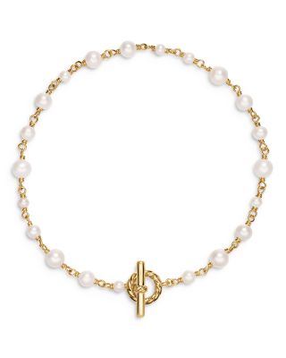 Pearl Classics Toggle Chain Bracelet in 18K Yellow Gold, 4.5mm