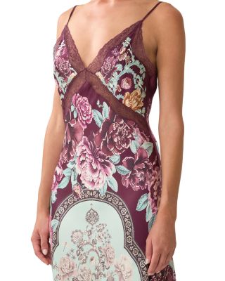 Silk Charmeuse Maxi Slip Dress