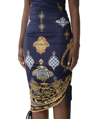 Embellished Asymmetric Dress