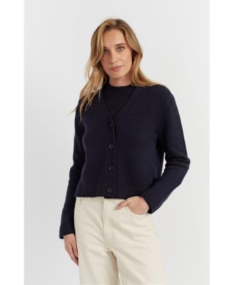  Women's Pure Cashmere Cardigan