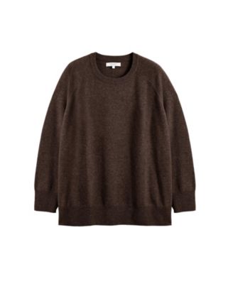  Women's Pure Cashmere Slouchy Sweater