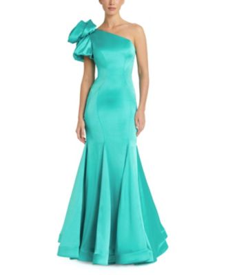 Mac Duggal - Satin Mermaid One Shoulder Gown