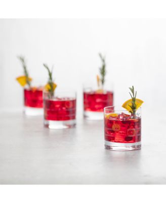 Iceberg Double Old Fashioned Glass, Set of 4