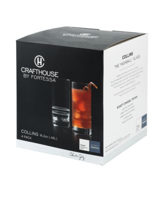 Collins Glass, Set of 4
