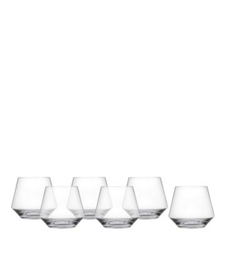 Pure Stemless Red Wine Tumbler, Set of 6