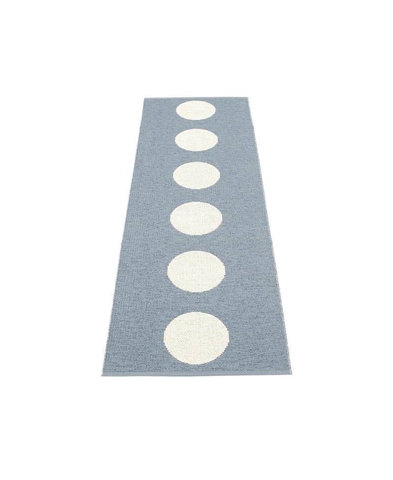 Pappelina Vera Rug, 2'3" X 7'6" In Blue
