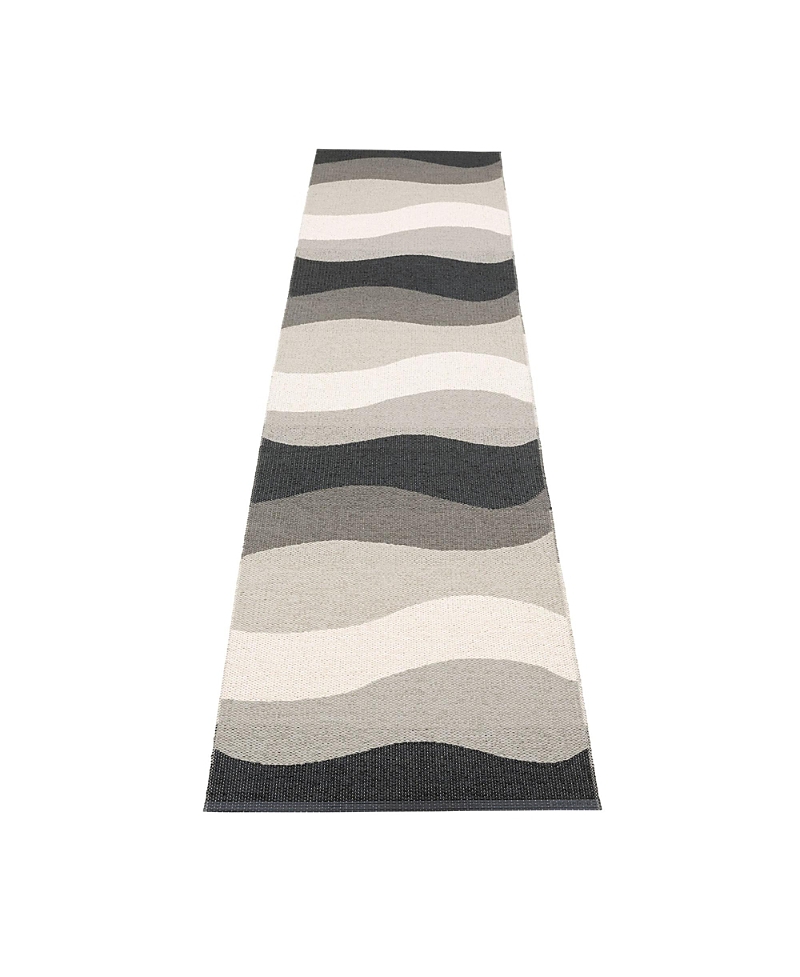 Pappelina Urvi Rug, 2'3" X 9'9" In Gray