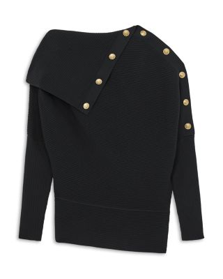 Lexi Button Shawl Sweater