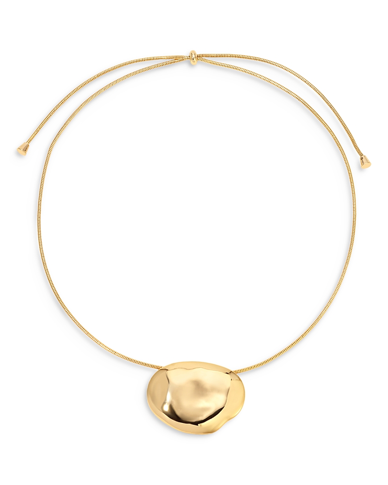 Ettika Molten Metal Adjustable Pendant Necklace, 30.5