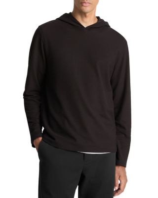 Pima Pique Pullover Hoodie