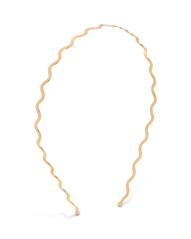 Ettika Zigzag Headband In Gold